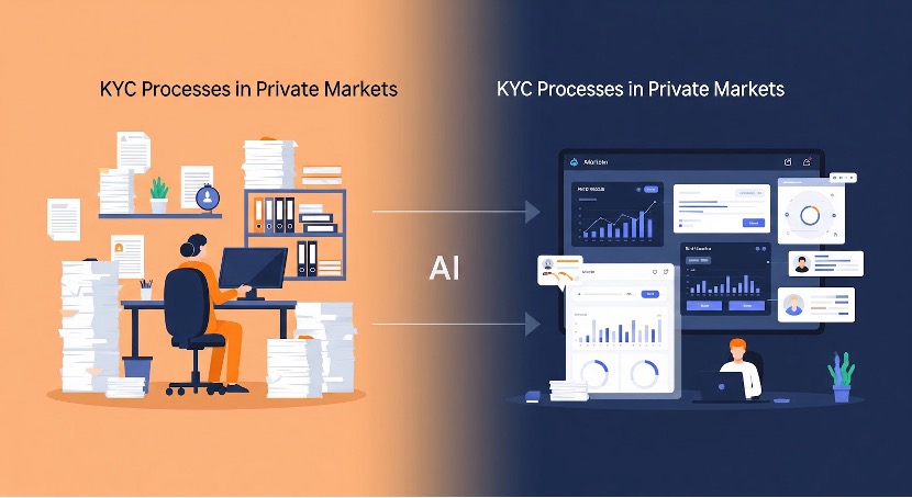 KYC in private markets is shifting from manual, paper-heavy workflows to AI-driven platforms