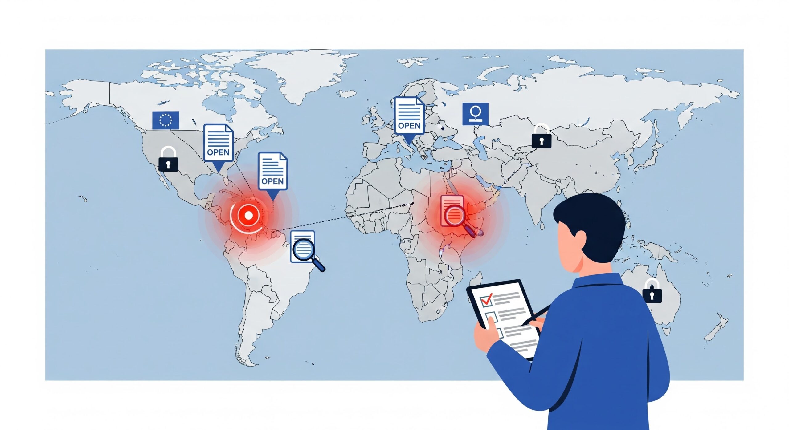 Some jurisdictions offer open public registries, others provide limited extracts, and some require paid agents or local intermediaries.